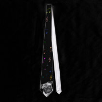 Music Lover pug tie ties