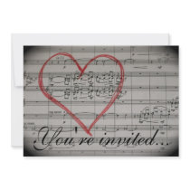 Music Lovers invitation by lizardbreath37 Music Lovers invitation