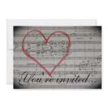 Music Lovers invitation