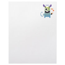 music lovin monster dude letterhead