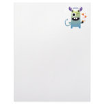 music lovin monster dude letterhead