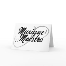 Music Maestro Greeting Card all Occassion by forbes1954 Music Maestro Greeting Card all Occassion