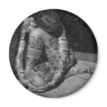 music refrigerator magnet