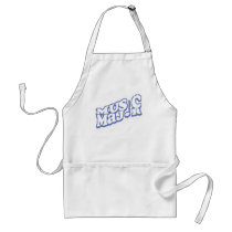 Music  Major Blue aprons