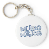 Music Major Blue - Customized keychains