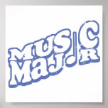 Music  Major Blue - Customized Posters