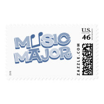 Music Major Blue stamps