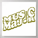 Music Major Bronze - Customized Print