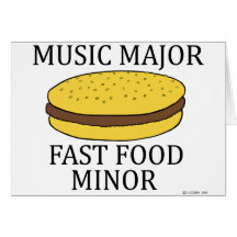 Music Major Greeting Cards