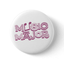 Music Major Pink - Customized buttons