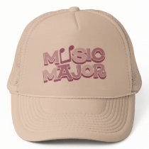 Music Major Pink - Customized hats