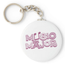 Music Major Pink - Customized keychains