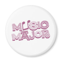 Music Major Pink - Customized magnets