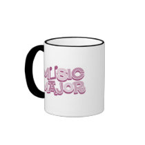 Music Major Pink - Customized mugs