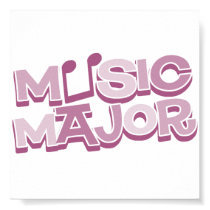 Music Major Pink - Customized posters