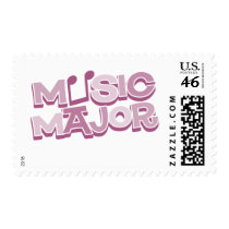 Music Major Pink stamps