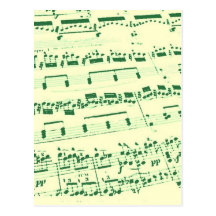 Music Major/Student/Teacher Post Card