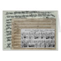 Music Manuscripts cards by missprinteditions Music Manuscripts cards