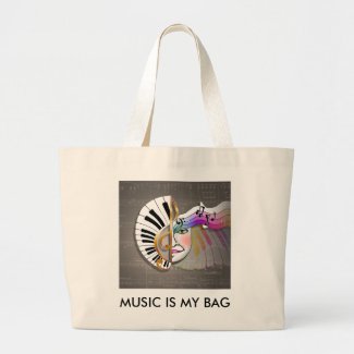 Music Mask BAGS &amp; TOTES