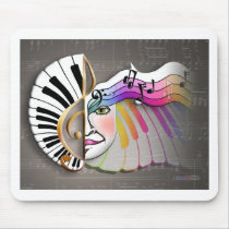Music Mask MOUSE PAD mousepads
