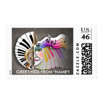 Music Mask POSTAGE
