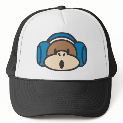 Music Munky Hat by KrispysKingdom