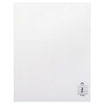 Music Notation Rest with Hush Customized Letterhead