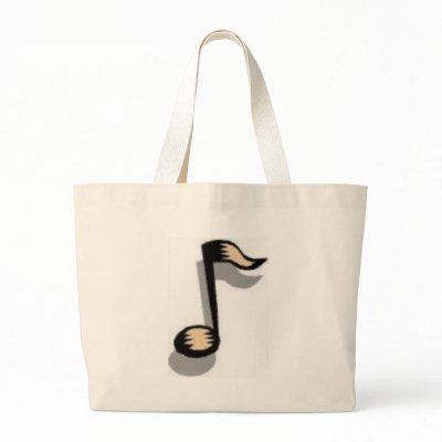 Music Note Bag by akiliking