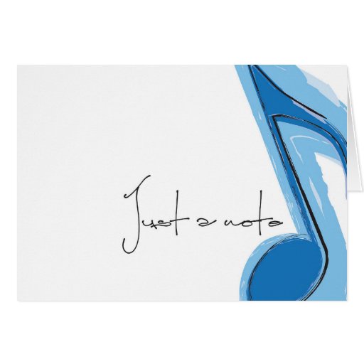 Music Note Cards | Zazzle