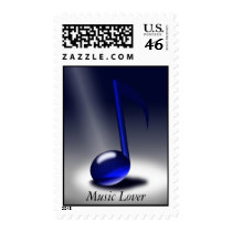 music note, Music Lover postage by littleladaypink music note, Music Lover postage