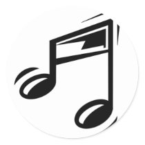 Music Note stickers
