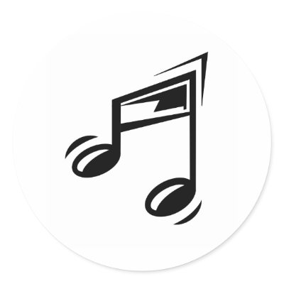 Music Note stickers