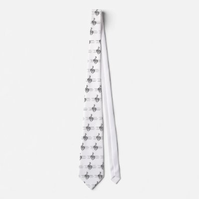 music note ties