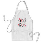 Music Notes Aprons