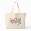 music notes bags