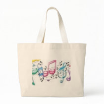 music notes bags
