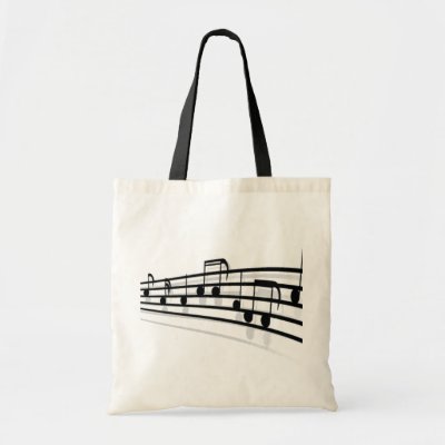 Music Notes bags