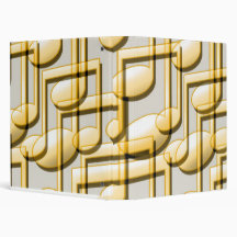 MUSIC NOTES BINDERS
