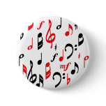 Music Notes Button