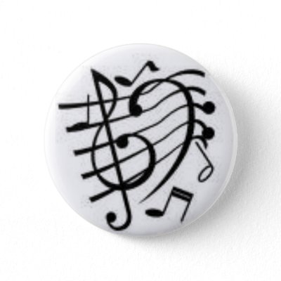 music notes button by smagladry