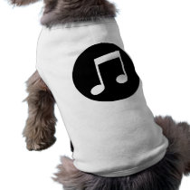 Music Notes pet clothing by LabelMeHappy Music Notes pet clothing