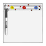 Music Notes Dry Erase Board