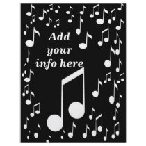 Music Notes_ Flyer by ELENNE Music Notes_ Flyer