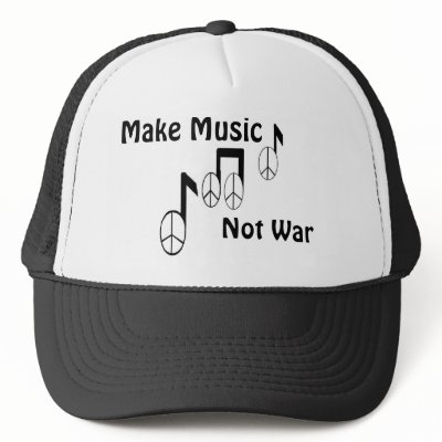 music notes hats