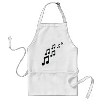music notes icon aprons