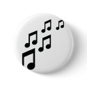 music notes icon buttons