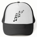 music notes icon hats