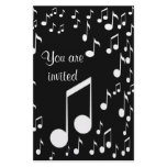 Music Notes Invitations_ Stationery