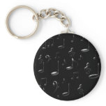 MUSIC NOTES KEY CHAIN