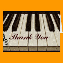 Music notes & Keys_ cards